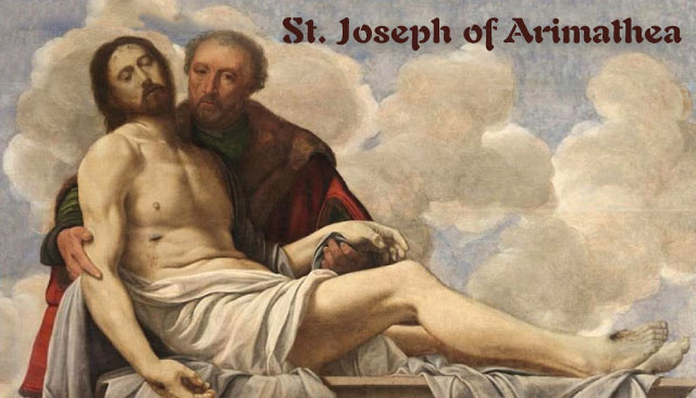 St. Joseph of Arimathea Prayer Card